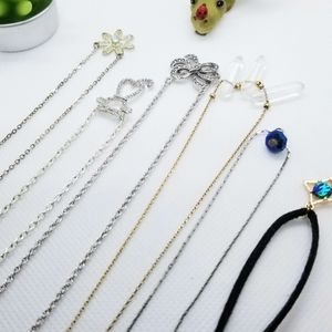 6pc Silver/Gold Tone Fashion Necklaces